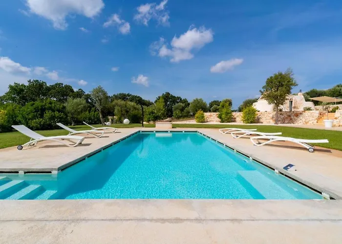 Trullo White Moon Hébergement de vacances *